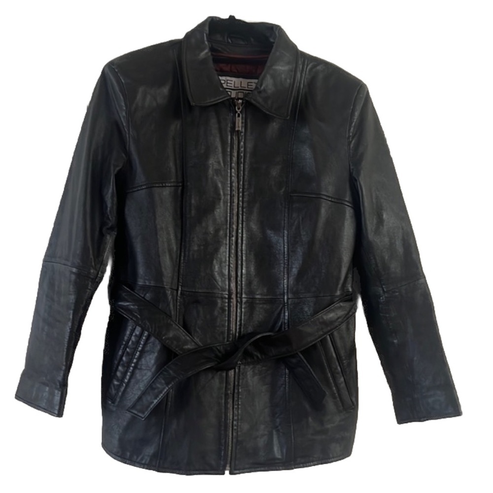 Wilsons Leather Pelle Studio Insulated Leather Jacket with vest Size M